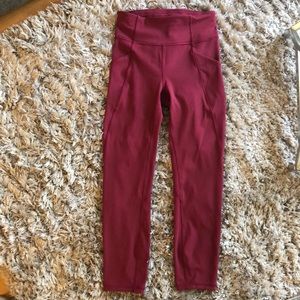 Lululemon Time to Sweat Crop 23”